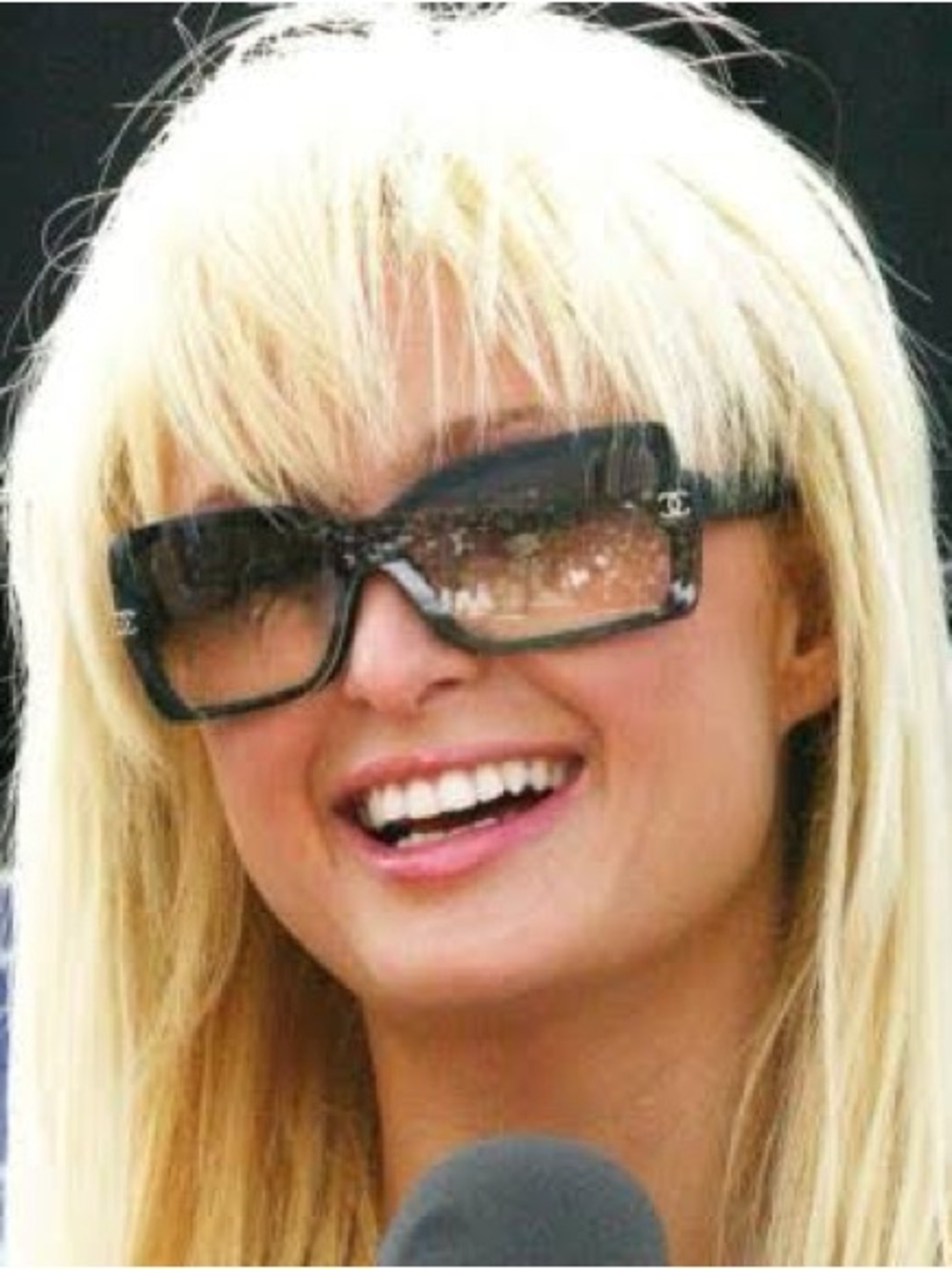 CHANEL VTG Y2K 5065 Rectangular Acetate Frame CC Wrap Sunglasses Amber Vintage